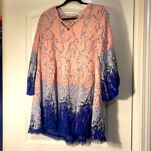 Umgee size large floral dress from boutique